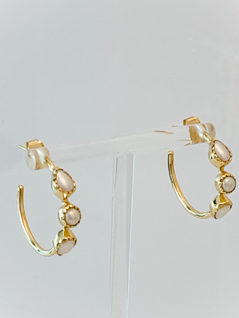 PEARL HOOPS